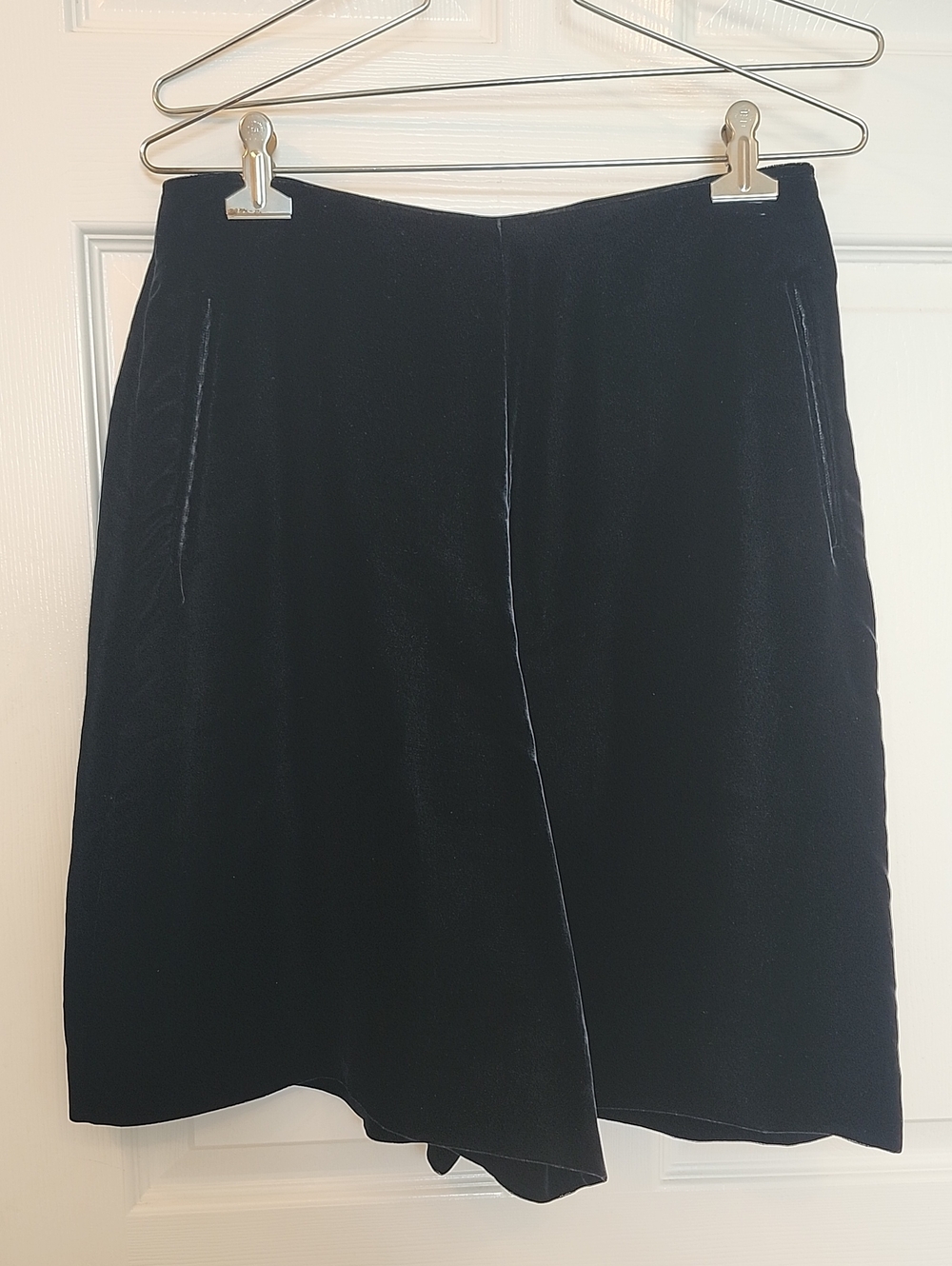 Black Velvet Women's Shorts Y2K